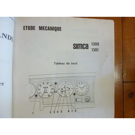 1300,1301 SIMCA Revue Reparateur Automobile