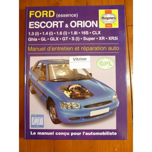 Escort Orion Ess Revue Technique Haynes Ford