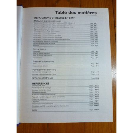 Escort Orion Ess Revue Technique Haynes Ford