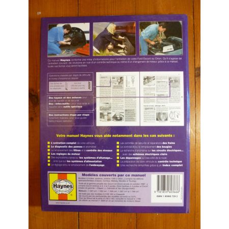 Escort Orion Ess Revue Technique Haynes Ford