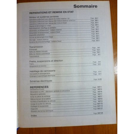 406 Revue Technique Haynes Peugeot