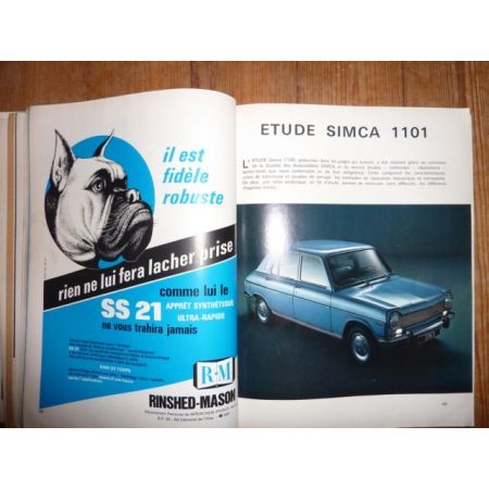 1100 204 Revue Technique Peugeot Simca Talbot