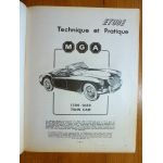 MGA 1500-1600-Twin Cam Revue Technique Austin Mini Mg British Leyland