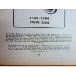 MGA 1500-1600-Twin Cam Revue Technique Austin Mini Mg British Leyland