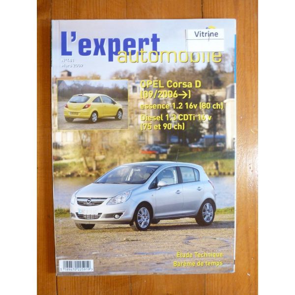 Corsa D 06- Revue Technique Opel