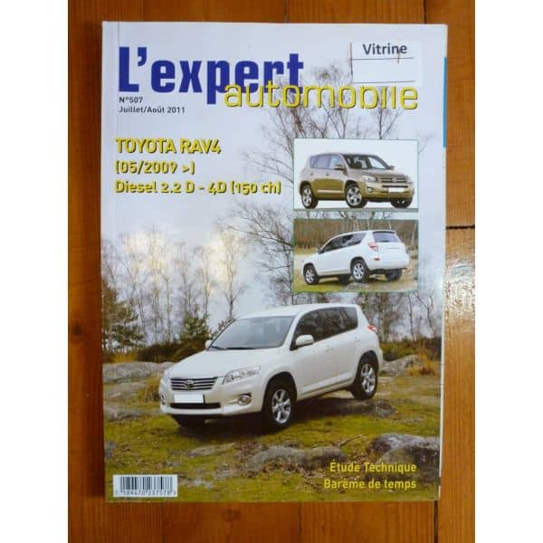 RAV4 D4D 09- Revue Technique Toyota
