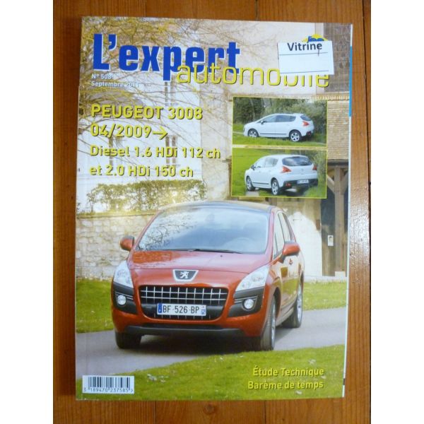 3008 HDi 09- Revue Technique Peugeot