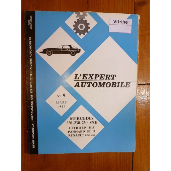 220 230 250 S/SE Revue Technique Mercedes