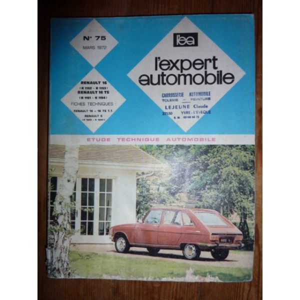 R16 Revue Technique Renault
