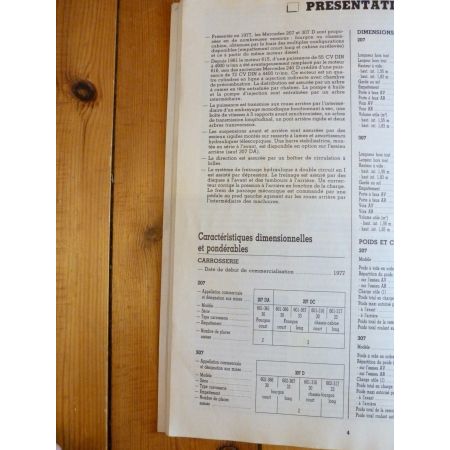 207d 307D Revue Technique Mercedes