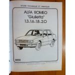 Giulietta Revue Technique Alfa Romeo