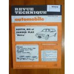 METRO Revue Technique Austin Mini Mg British Leyland