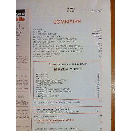 323 85- Revue Technique Mazda