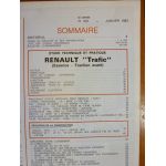 TRAFIC Ess Revue Technique Renault