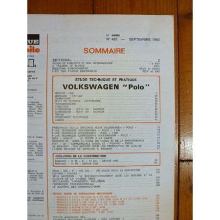 Polo 82- Revue Technique Volkswagen