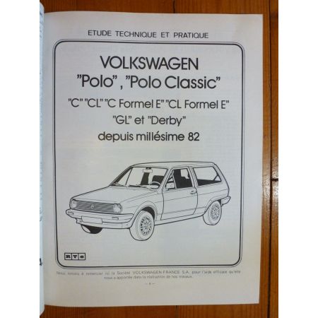 Polo 82- Revue Technique Volkswagen