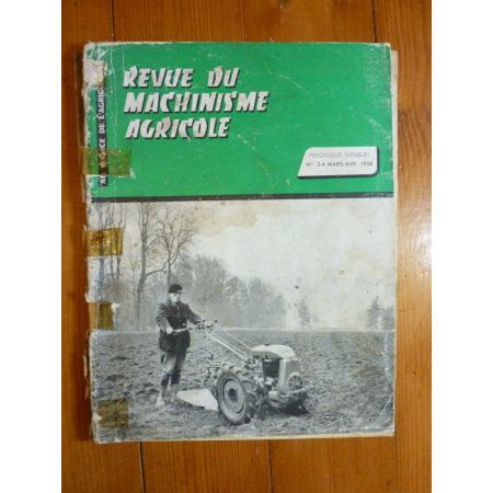 Tracteurs Ferguson - Revue Machinismr Agricole
