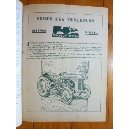 Tracteurs Ferguson - Revue Machinismr Agricole