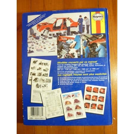 205 Ess 83-93 Revue Technique Haynes Peugeot FR