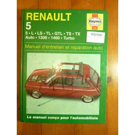 R5 ess. 72-85 Revue Technique Haynes Renault FR