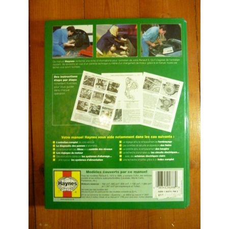 R5 ess. 72-85 Revue Technique Haynes Renault FR