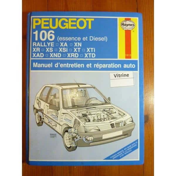 106 91-95 Revue Technique Haynes Peugeot FR