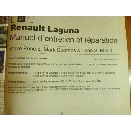 Laguna 93-99 Revue Technique Haynes Renault FR