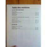 Moteur Diesel Revue Technique Haynes Opel FR