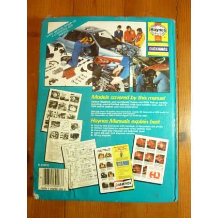 Sierra Ess. 82-92 Revue Technique Haynes Ford Anglais