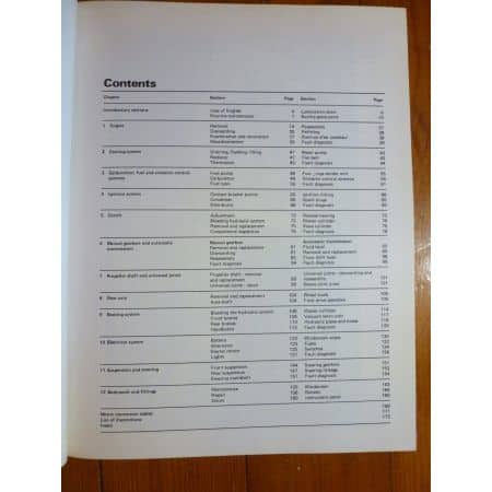 Carina 71-74 Revue Technique Haynes TOYOTA Anglais