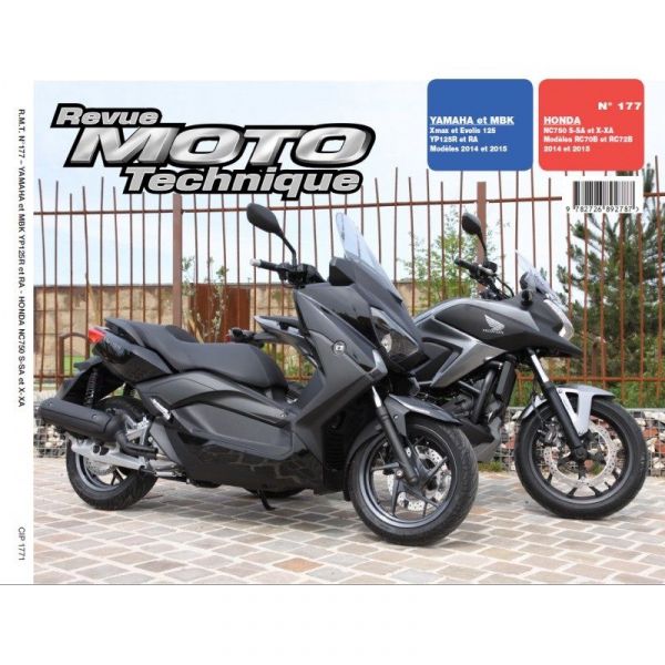 NC750SX XMAX 125 Revue Technique Moto Honda Yamaha