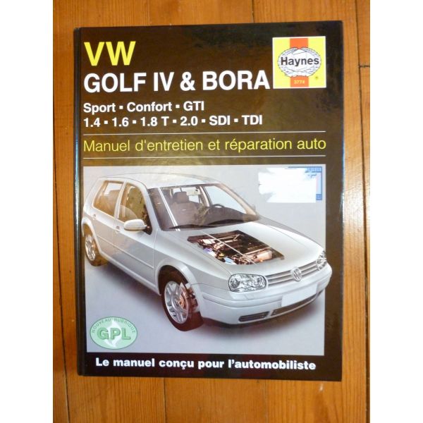 Golf IV Bora 98-00 Revue Technique Haynes VolksWagen FR
