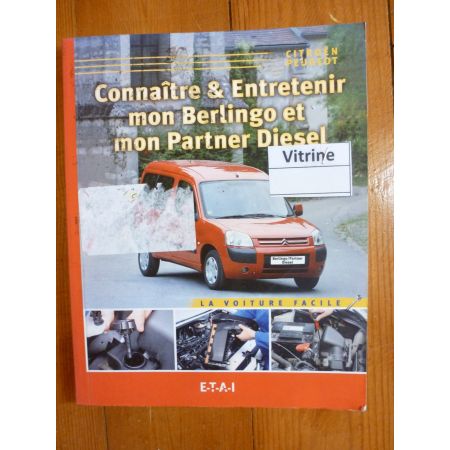 Berlingo-Partner Revue Connaitre entretenir Peugeot-Citroën