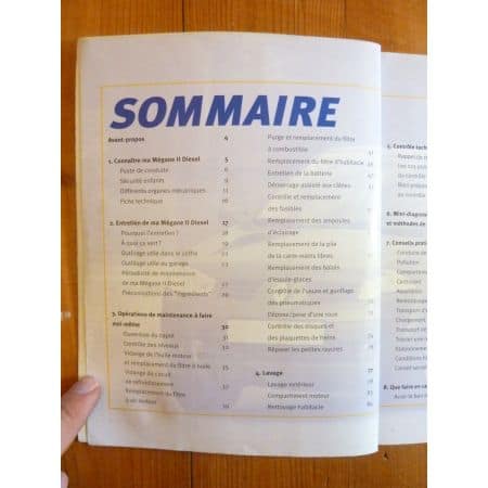 Megane II Diesel Revue Connaitre entretenir Renault