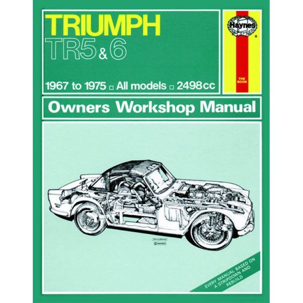 TR5 TR6 classic 67-75  Revue technique Haynes TRIUMPH Anglais