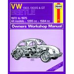 Beetle 1303 1303S GT 72-75 Revue technique Haynes VW Anglais
