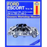 Escort  up to V classic 75-80 Revue technique Haynes FORD Anglais