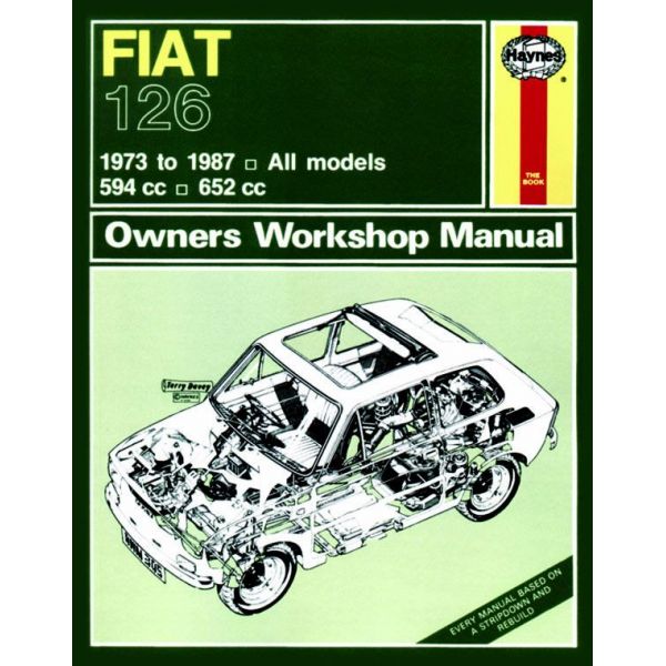 126  up to E classic 73-87 Revue technique Haynes FIAT Anglais