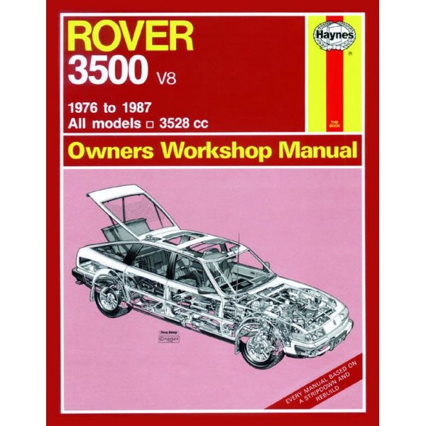 3500 classic 76-87 Revue technique Haynes ROVER Anglais