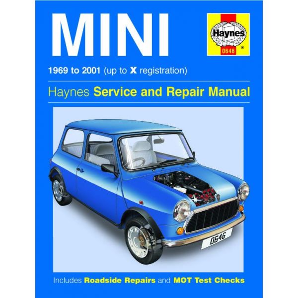 Mini  up to X 69-01 Revue technique Haynes MINI Anglais