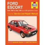 Escort Petrol  up to H 80-90 Revue technique Haynes FORD Anglais