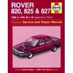 820 825 827 Petrol 86-95 Revue technique Haynes ROVER Anglais