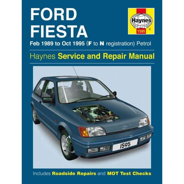 Fiesta Petrol 89-95 Revue technique Haynes FORD Anglais