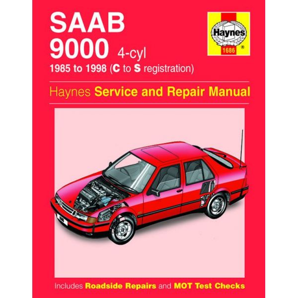 9000 4-cyl 85-98 Revue technique Haynes SAAB Anglais