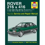 216 416 Petrol  G to N 89-96 Revue technique Haynes ROVER Anglais