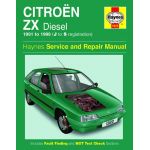 ZX Die 91-98 Revue technique Haynes CITROEN Anglais