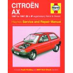 AX Petrol Diesel  D to P 87-97 Revue technique Haynes CITROEN Anglais