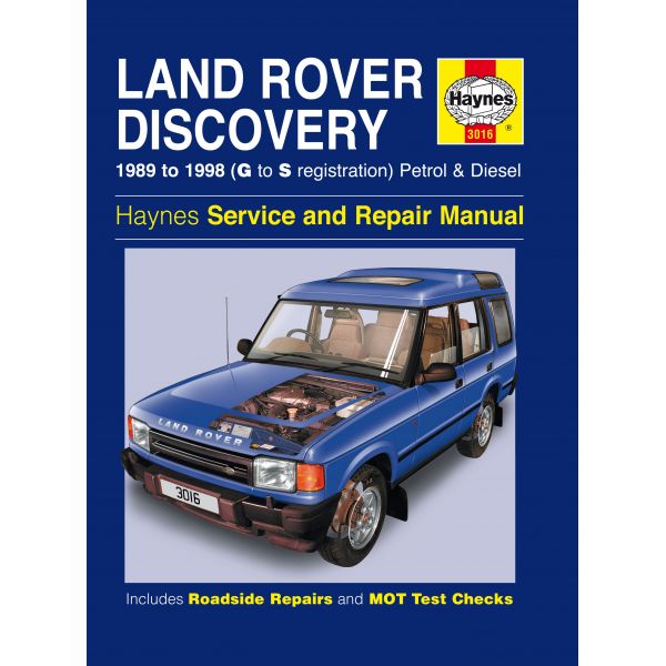Discovery Petrol Die 89-98 Revue technique Haynes ROVER Anglais