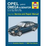 Omega Senator Petrol 86-94  Revue technique Haynes OPEL Anglais