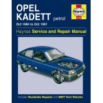Kadett Petrol 84-91 Revue technique Haynes OPEL VAUXHALL Anglais